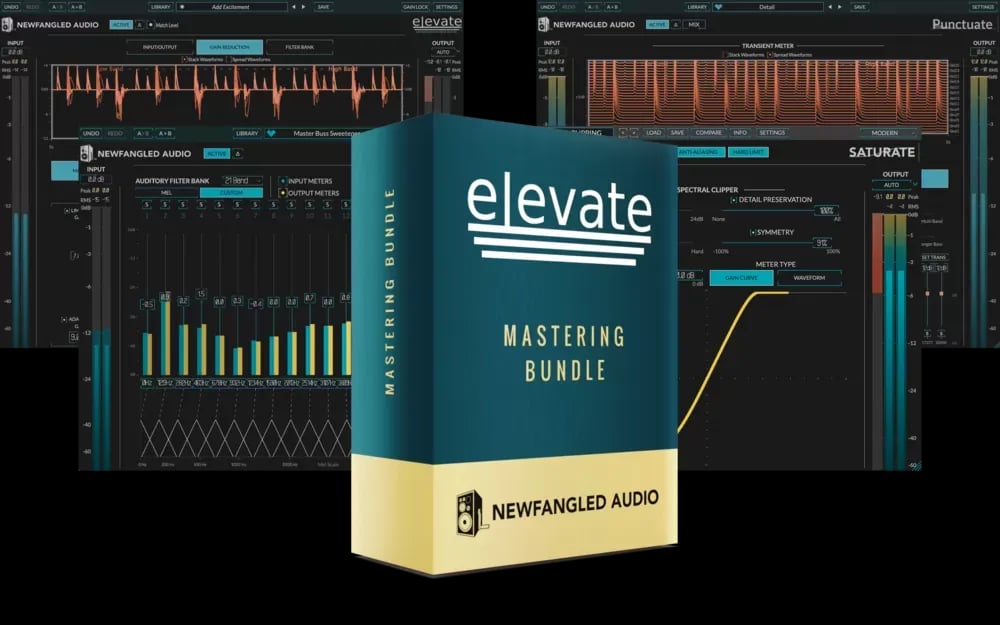 Newfangled Audio Elevate Bundle – Suite de Masterización Inteligente (Descarga Digital) - Variante en LEMM DJ Store