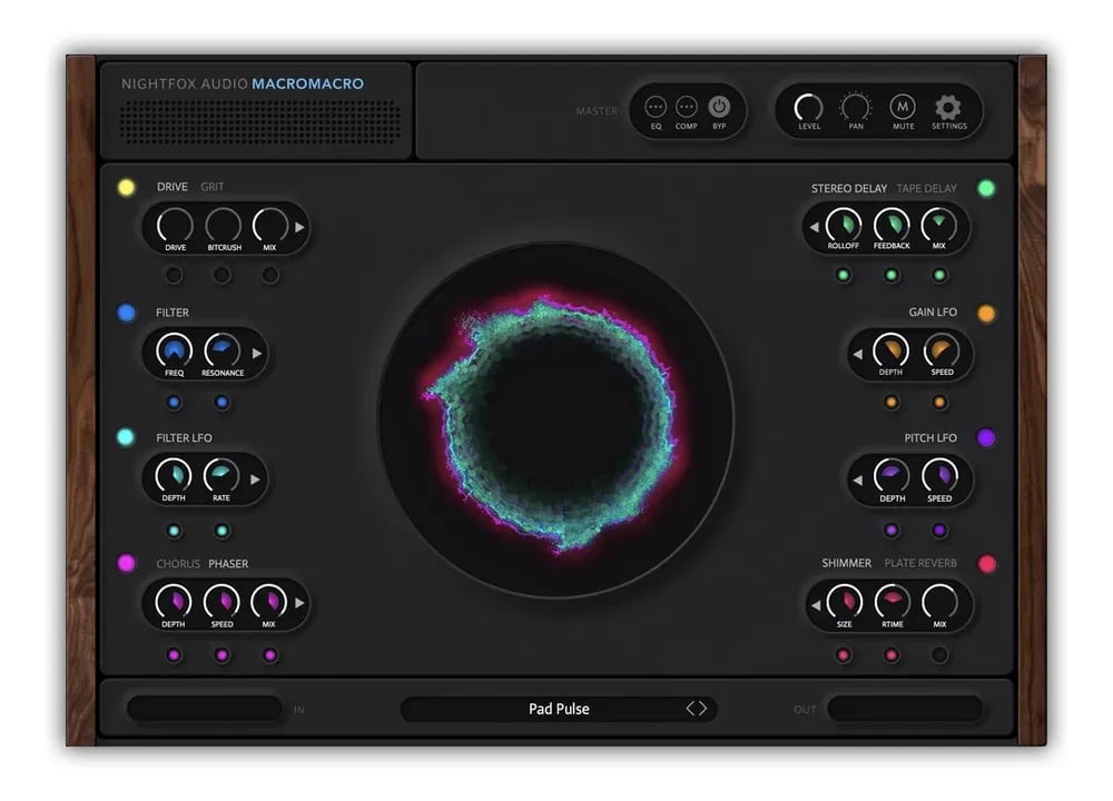 Nightfox Audio MacroMacro – Plug-in de Multiefectos (Descarga Digital) - Variante en LEMM DJ Store