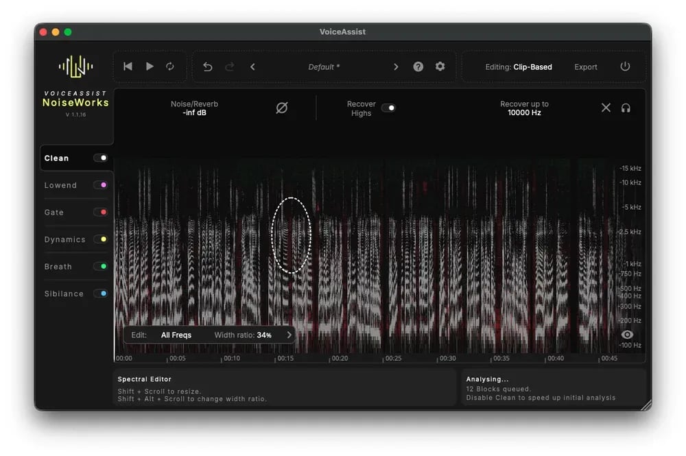NOISEWORKS VoiceAssist Advanced – Procesador de Voz y Diálogo con ARA e IA (Descarga Digital) - Variante en LEMM DJ Store