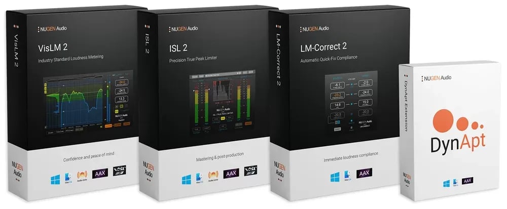 NUGEN Audio Loudness Toolkit – Suite de Medición y Corrección de Loudness (Descarga Digital) - Variante en LEMM DJ Store