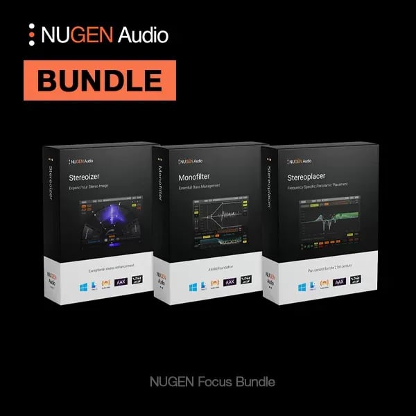 NUGEN Audio Focus Bundle – Bundle de Herramientas Estéreo (Descarga Digital) - Variante en LEMM DJ Store
