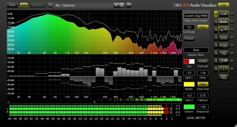 NUGEN Audio Visualizer – Suite de Análisis de Audio (Descarga Digital) - Variante en LEMM DJ Store