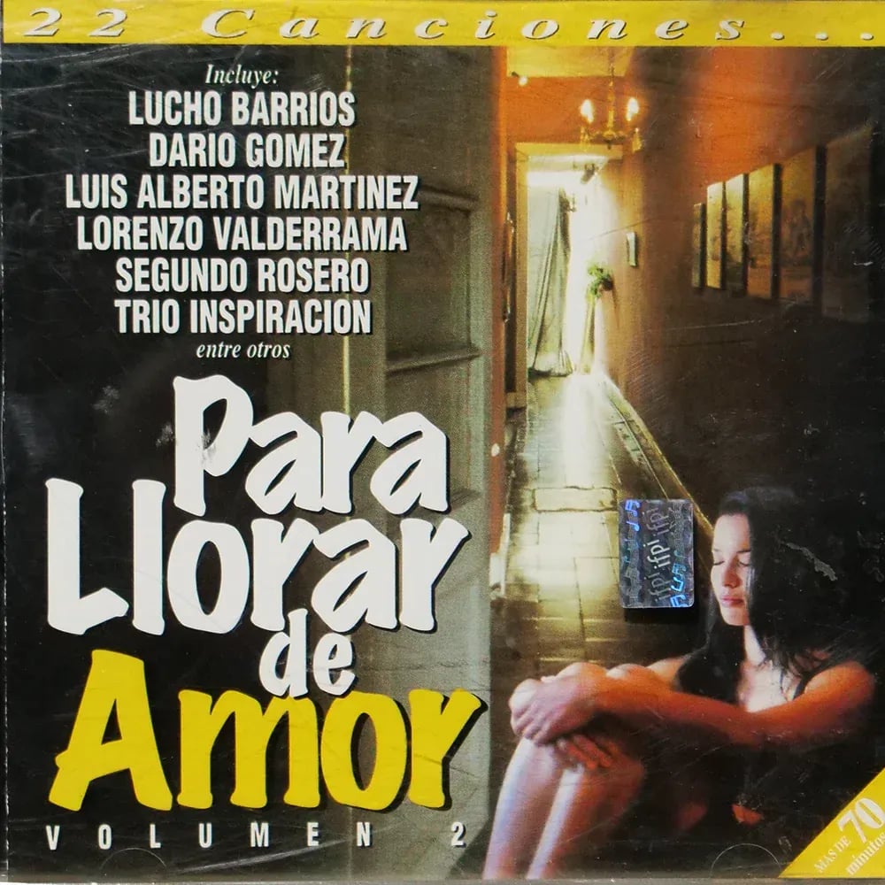Para Llorar De Amor Volumen 2 (CD Usado VG+) - Variante en LEMM DJ Store
