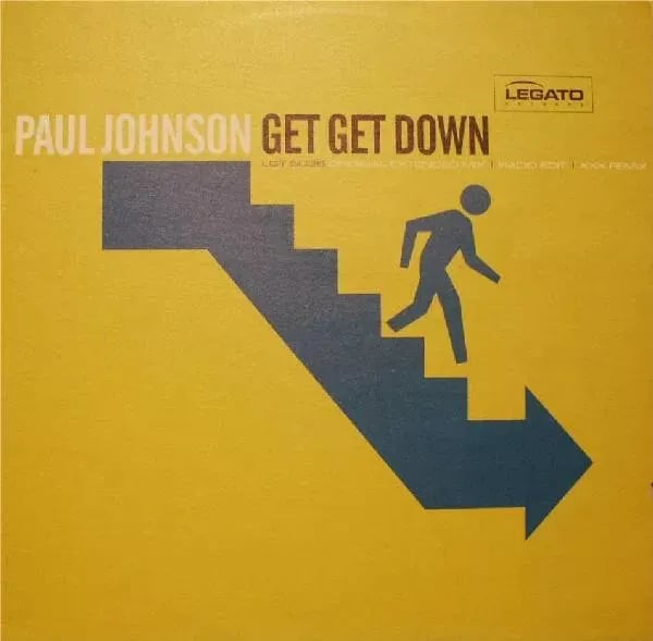 Paul Johnson - Get Get Down (Vinilo usado VG+) - Variante en LEMM DJ Store