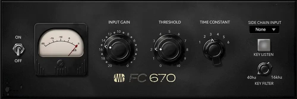 PreSonus FC-670 Compressor – Compresor/Limitador Clásico (Descarga Digital) - Variante en LEMM DJ Store