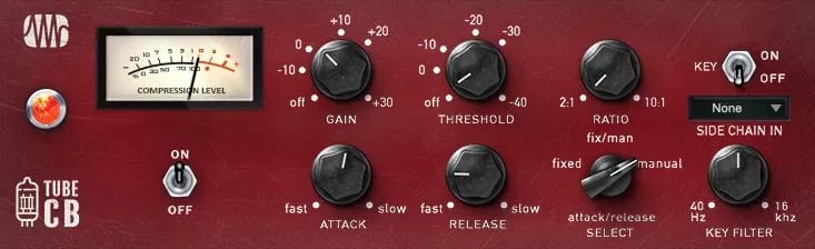 PreSonus The Tube CB Compressor – Compresor Óptico Valvular (Descarga Digital) - Variante en LEMM DJ Store