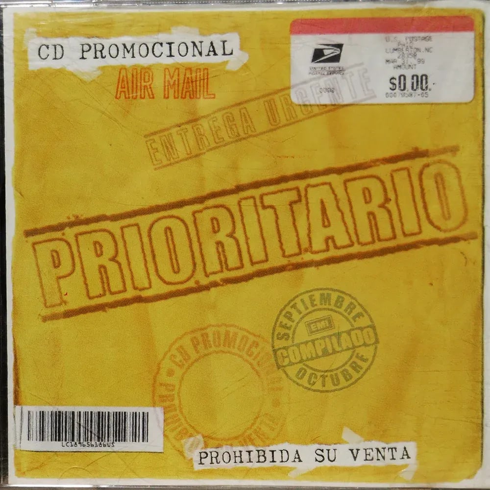 Prioritario – CD Promocional EMI 2000 (CD Compilado usado VG+) - Variante en LEMM DJ Store