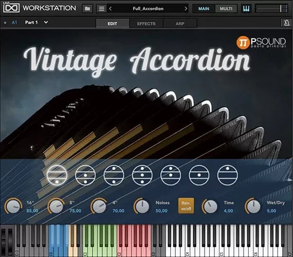 PSound Vintage Accordion – Acordeón Italiano Vintage (Descarga Digital) - Variante en LEMM DJ Store