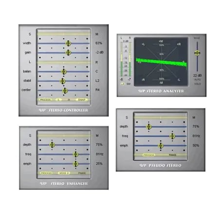 PSP StereoPack – Pack de 4 Plug-ins de Imagen Estéreo (Descarga Digital) - Variante en LEMM DJ Store