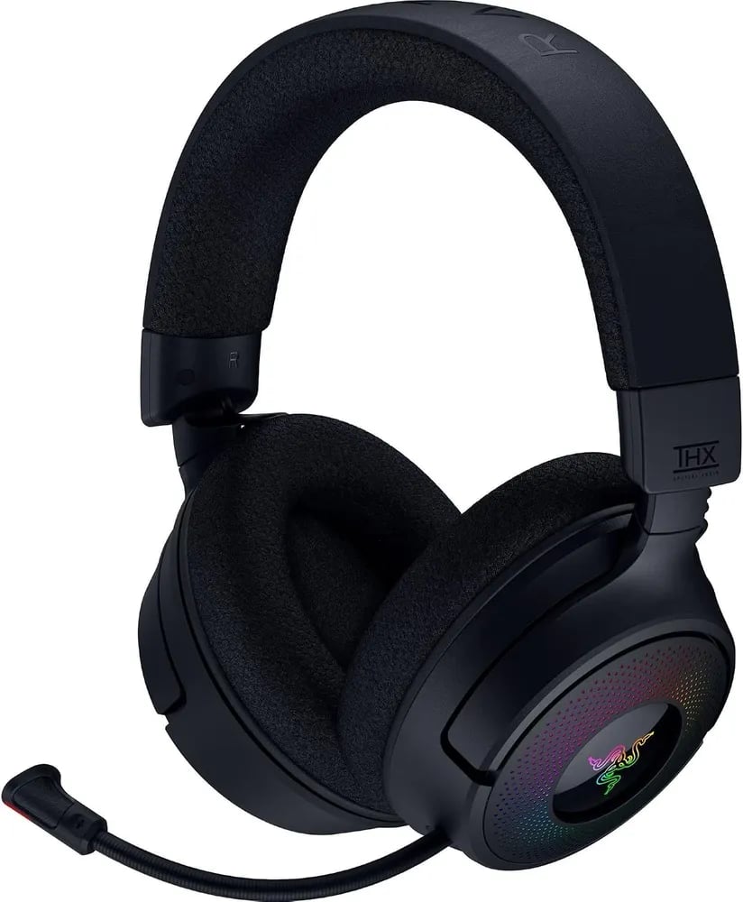 Razer Kraken V4 – Audífonos Gamer Inalámbricos con Chroma RGB de 9 Zonas - Negro en LEMM DJ Store