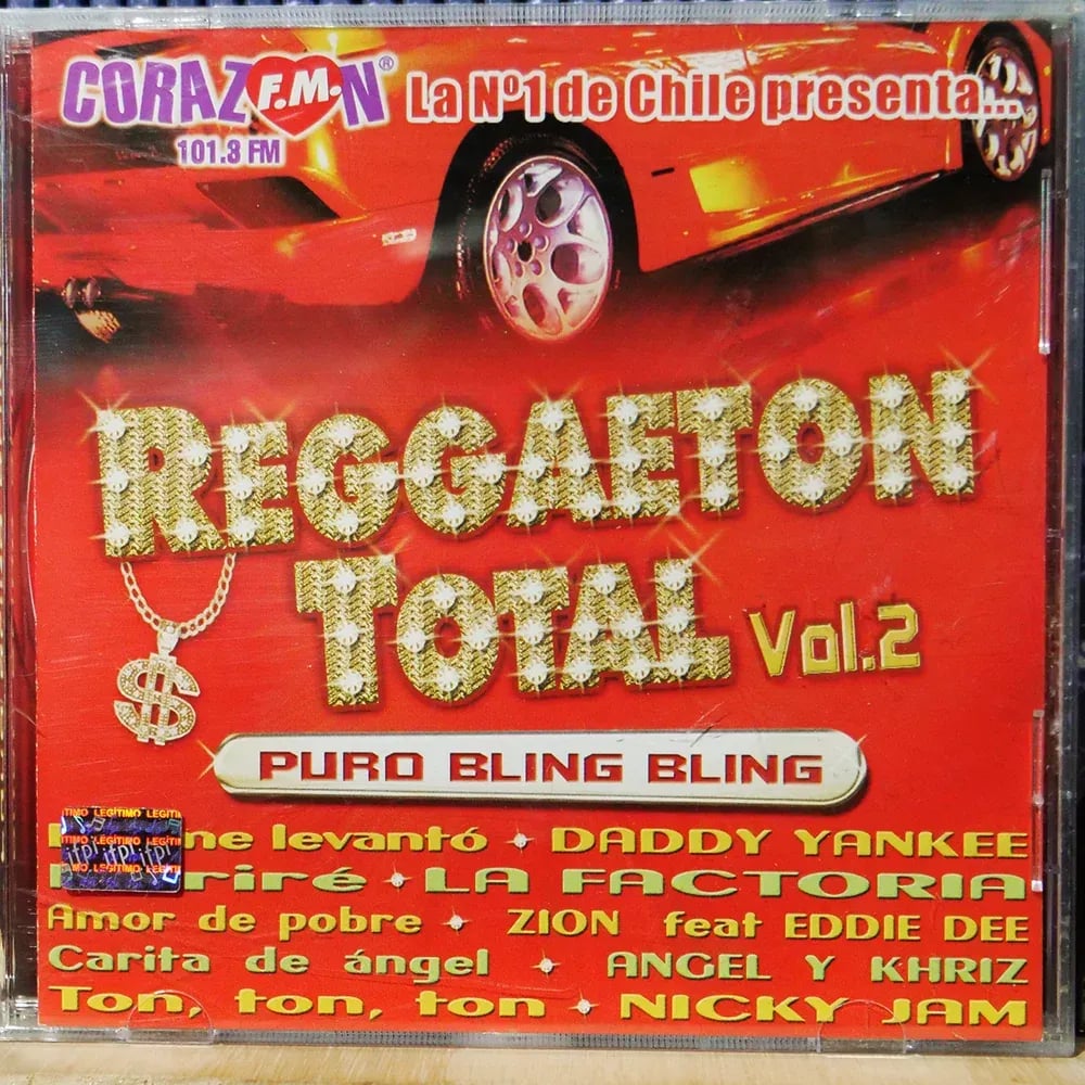 Reggaeton Total Vol. 2 – Puro Bling Bling (CD Compilado usado VG+) - Variante en LEMM DJ Store