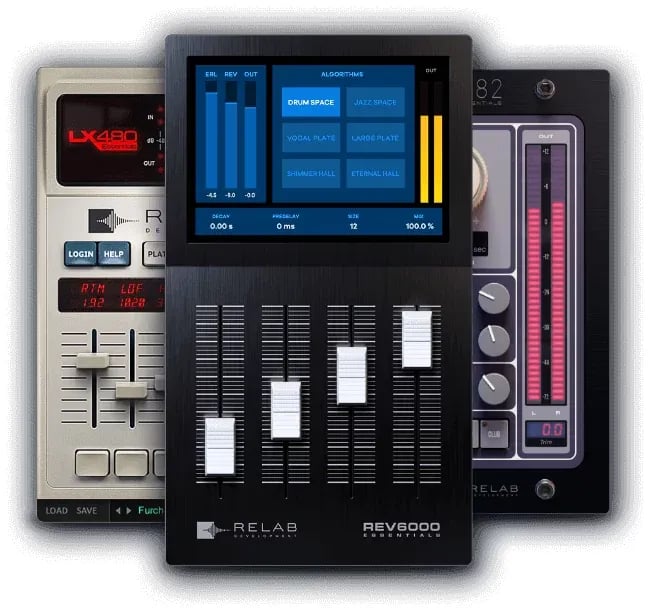 RELAB Essentials Reverb Bundle – Bundle de Reverbs de Estudio (Descarga Digital) - Variante en LEMM DJ Store