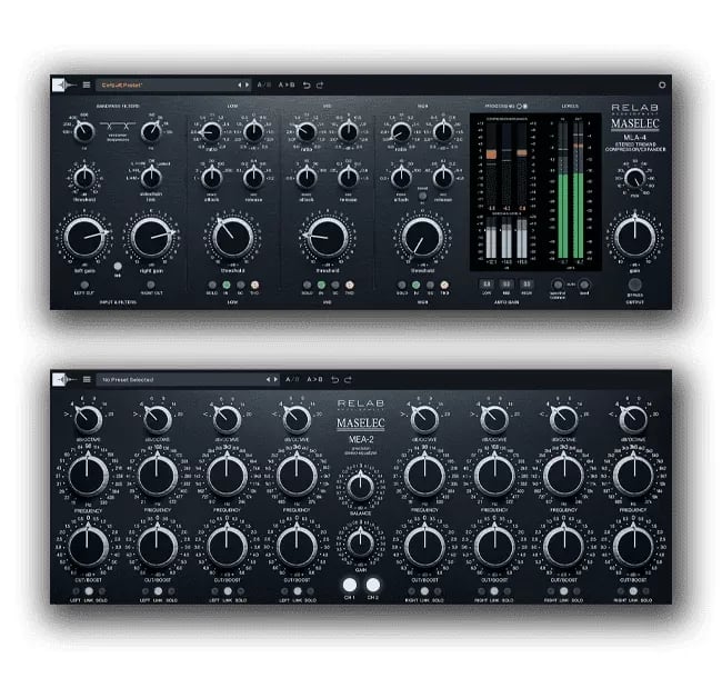RELAB Maselec Bundle – Bundle de Ecualización y Compresión para Mastering (Descarga Digital) - Variante en LEMM DJ Store