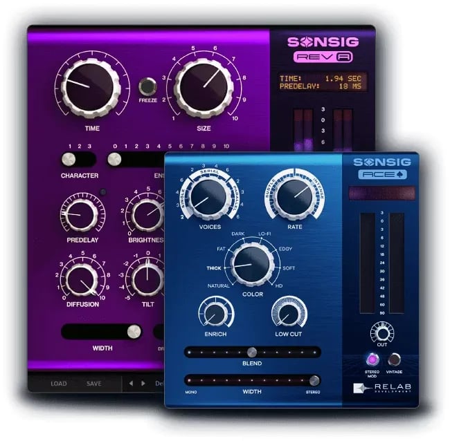 RELAB Sonsig Pro Bundle – Bundle de Expansión Estéreo y Reverb (Descarga Digital) - Variante en LEMM DJ Store
