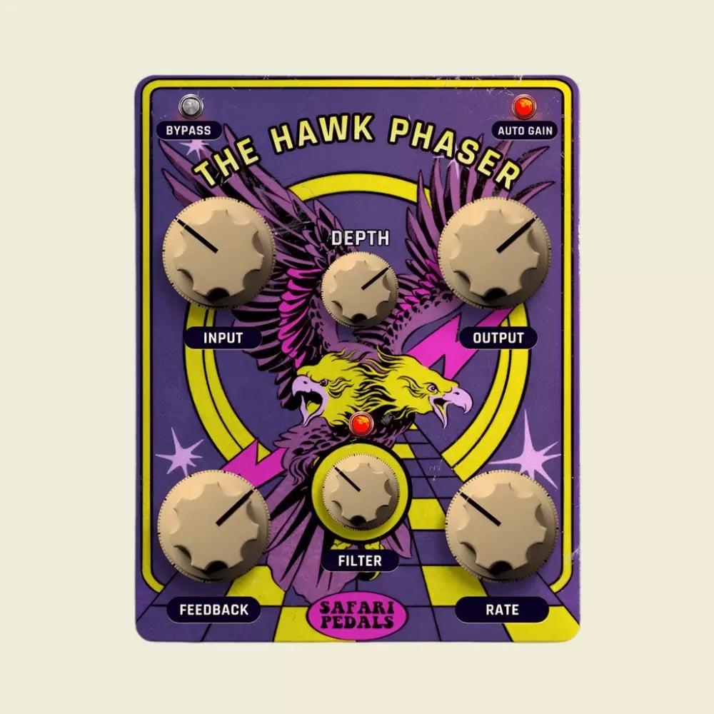 Safari Pedals Hawk Phaser – Plug-in de Phaser Vintage con Filtro y Ancho Estéreo (Descarga Digital) - Variante en LEMM DJ Sto