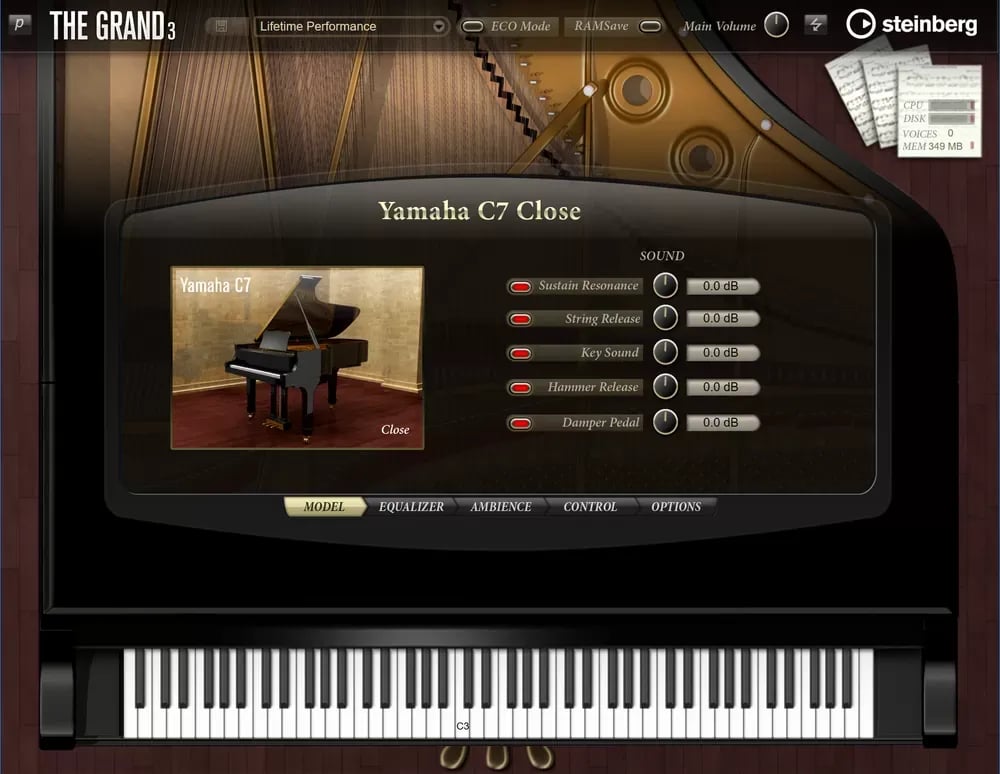 Steinberg The Grand 3 – Colección de Pianos Virtuales (Descarga Digital) - Variante en LEMM DJ Store