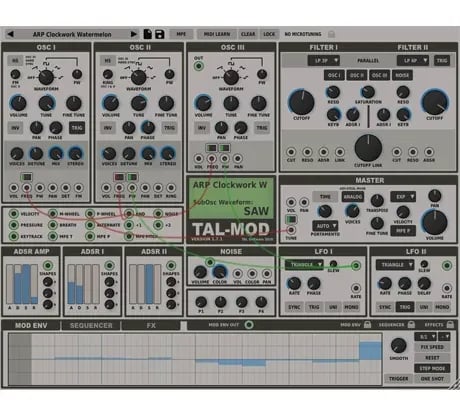 TAL Mod Synthesizer – Sintetizador Virtual (Descarga Digital) - Variante en LEMM DJ Store