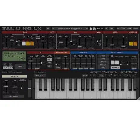 TAL U-NO-LX – Sintetizador Virtual (Descarga Digital) - Variante en LEMM DJ Store