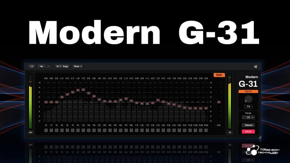ThreeBodyTech Modern 31-G – Ecualizador Gráfico de 31 Bandas (Descarga Digital) - Variante en LEMM DJ Store