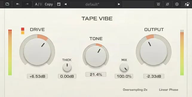 ThreeBodyTech Tape Vibe – Saturación de Cinta Vintage (Descarga Digital) - Variante en LEMM DJ Store