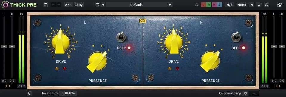 ThreeBodyTech Thick Pre 2.0 – Preamplificador Vintage Cálido (Descarga Digital) - Variante en LEMM DJ Store