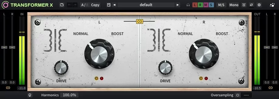 ThreeBodyTech Transformer X – Saturación de Transformador Vintage (Descarga Digital) - Variante en LEMM DJ Store