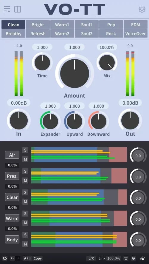 ThreeBodyTech VO-TT – Procesador de Dinámica Estilo OTT para Voces (Descarga Digital) - Variante en LEMM DJ Store