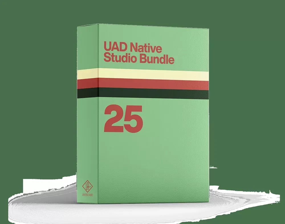 Universal Audio UAD Native Studio Bundle - 25 Emulaciones de Estudio para Grabar y Mezclar (Descarga Digital) - Variante en L