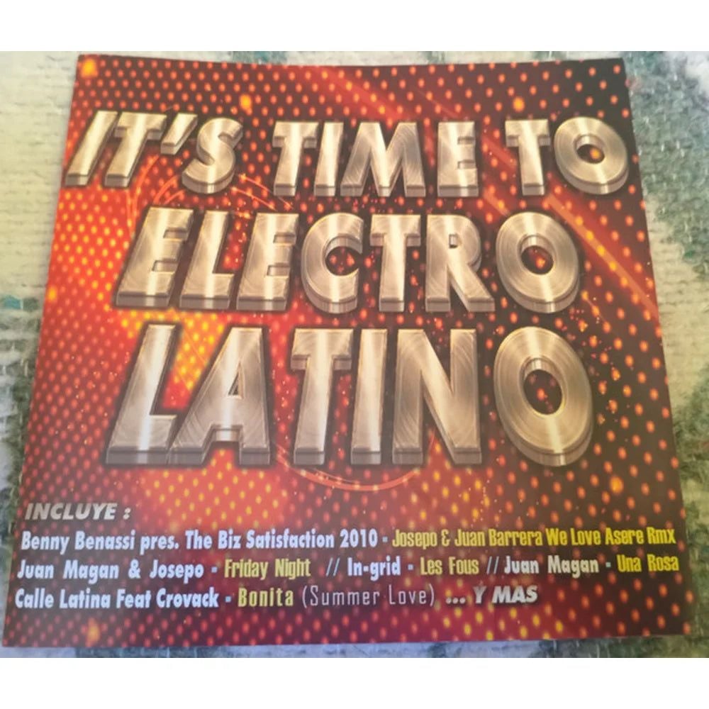Various – It's Time To Electro Latino (CD usado VG+) - Variante en LEMM DJ Store