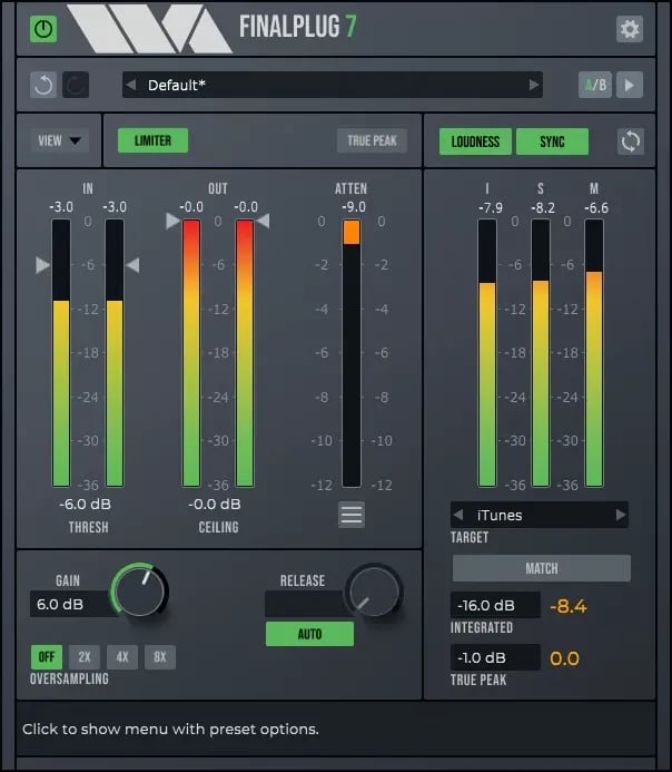 Wave Arts FinalPlug 7 – Limitador de Picos y Maximizador de Loudness (Descarga Digital) - Variante en LEMM DJ Store