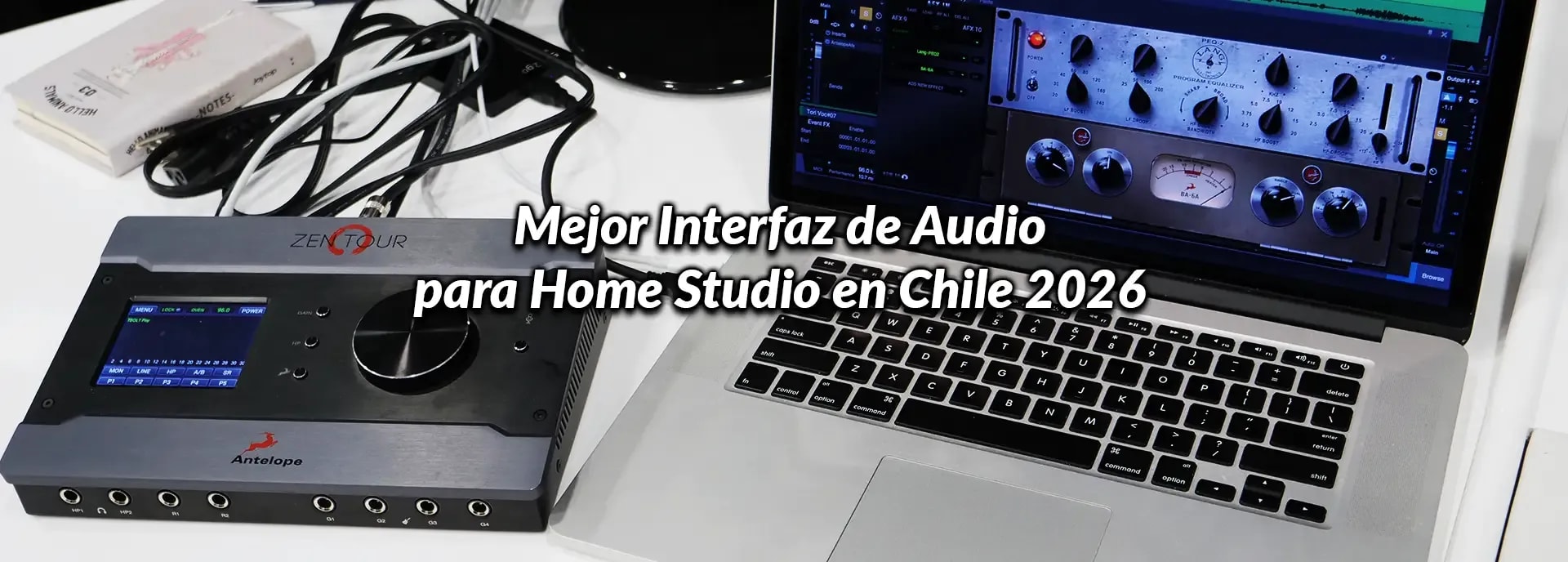 Mejor Interfaz de Audio para Home Studio en Chile 2026