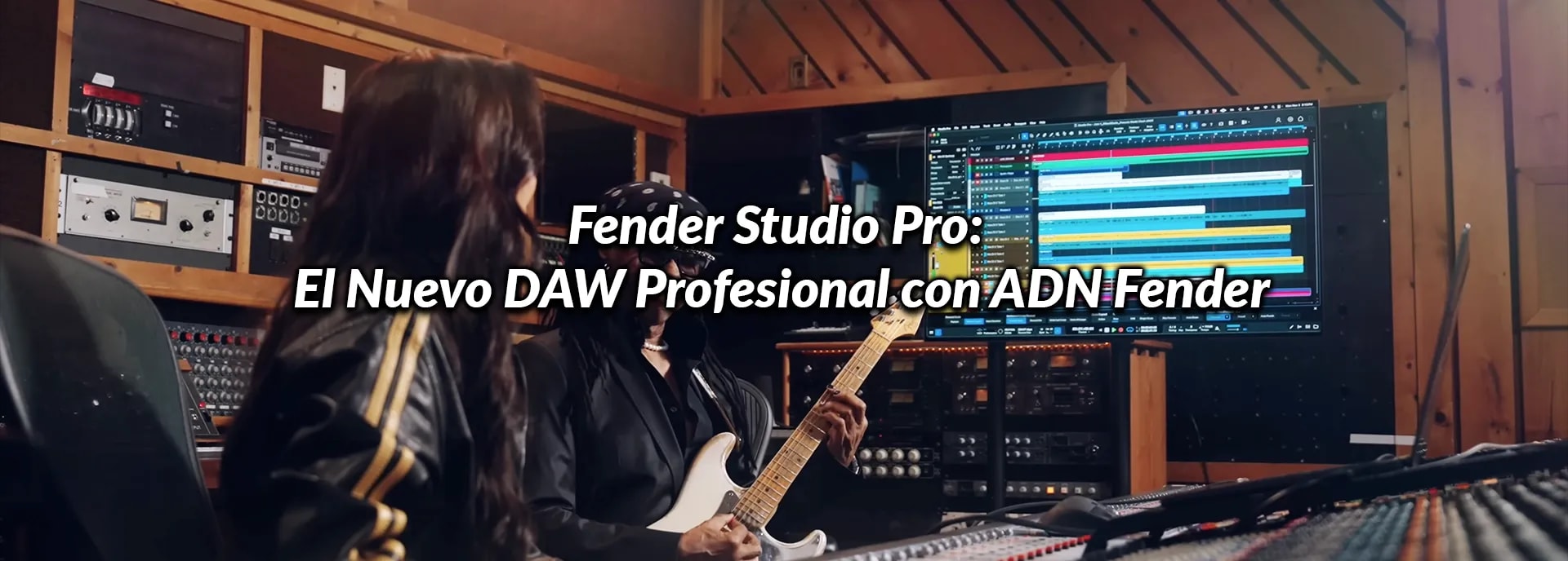 Fender Studio Pro: el DAW de Fender para grabar, producir, mezclar y masterizar