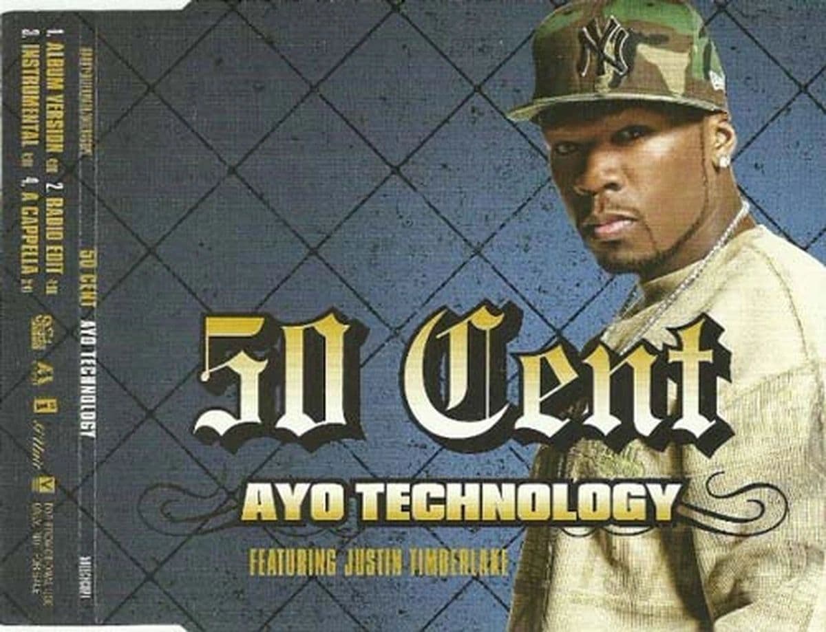 50 Cent Featuring Justin Timberlake – Ayo Technology (CD Single usado) (VG+) box 10