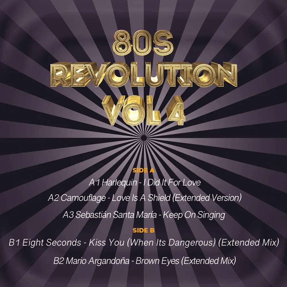 80s Revolution Vol 4 Vinilo Edición Limitada (Pre Venta) - Llegada Agosto (No considerar tiempos de entrega abajo)