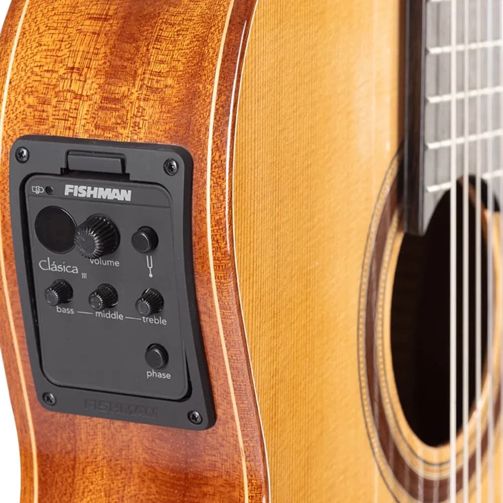 Admira Violeta ECF – Guitarra Clásica Electroacústica con Cutaway y Fishman