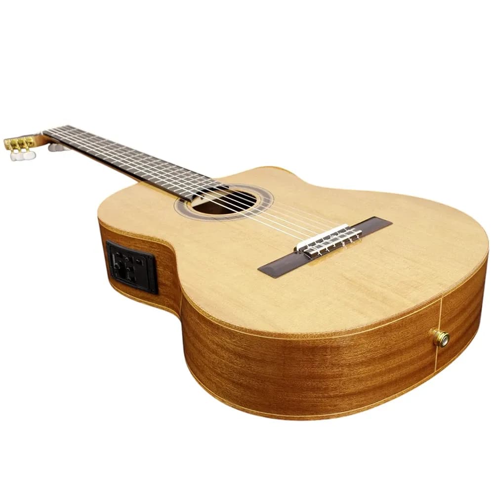 Admira Violeta ECF – Guitarra Clásica Electroacústica con Cutaway y Fishman