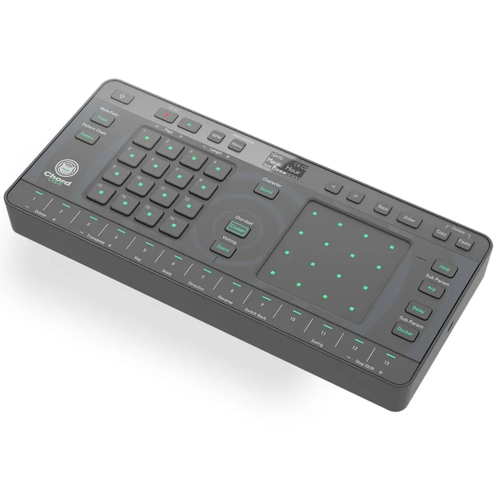 AlphaTheta CHORDCAT Groovebox de Acordes 8 Pistas Gris - Gris en LEMM DJ Store