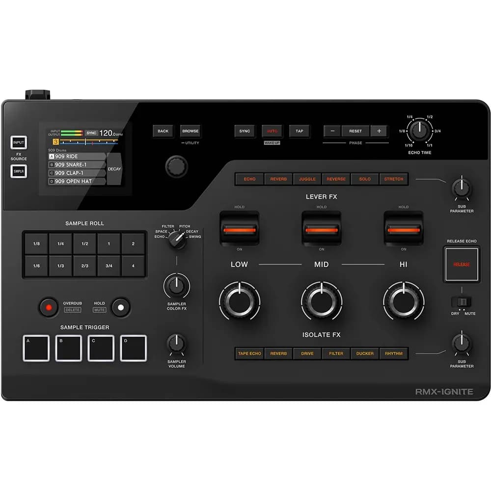 AlphaTheta RMX-IGNITE – Procesador de Efectos DJ con Sampler