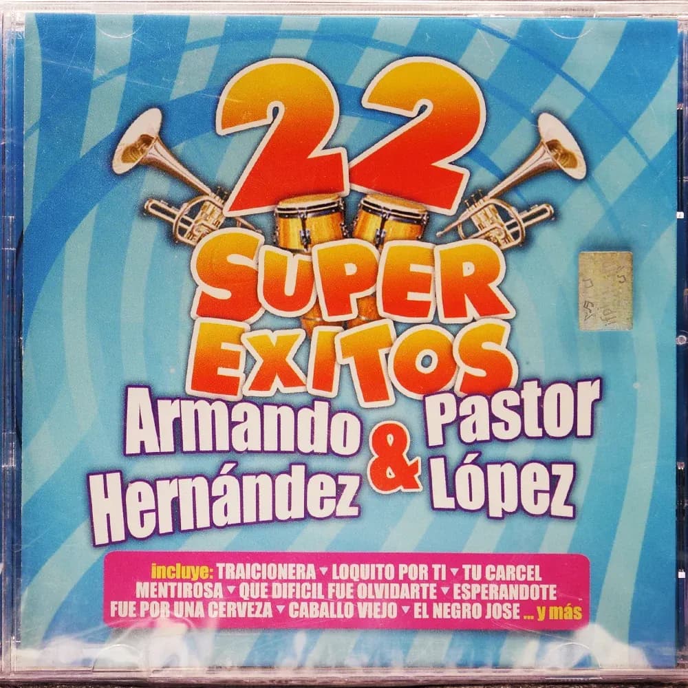 Armando Hernández & Pastor López - 22 Super Éxitos (CD Compilados nuevo)