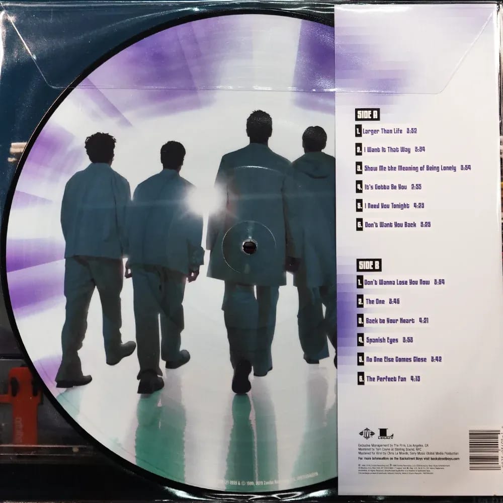 Backstreet Boys - Millennium (Vinilo LP Picture Disc nuevo) - Variante - Vista alternativa en LEMM DJ Store