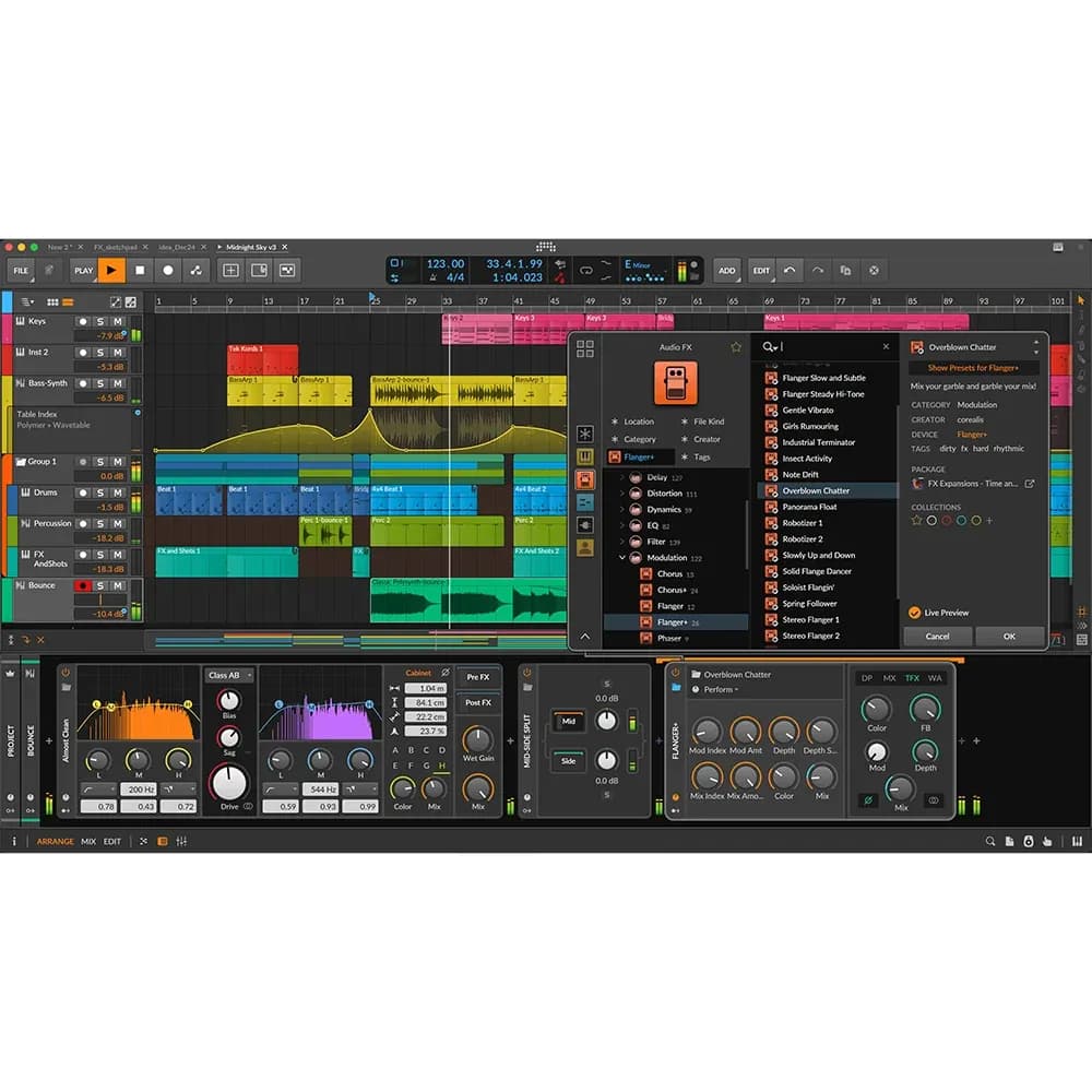 Bitwig Studio – DAW completo para producción y performance (Descarga Digital)