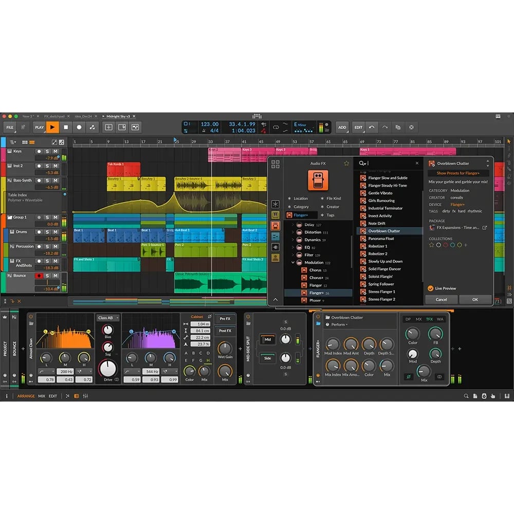 Bitwig Studio – DAW completo para producción y performance (Descarga Digital) - Variante en LEMM DJ Store