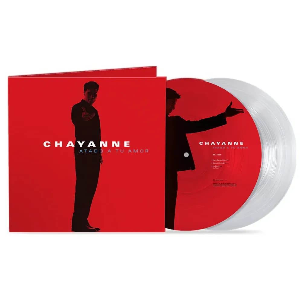 Chayanne - Atado A Tu Amor (Vinilo Doble 2LP Color Transparente nuevo)