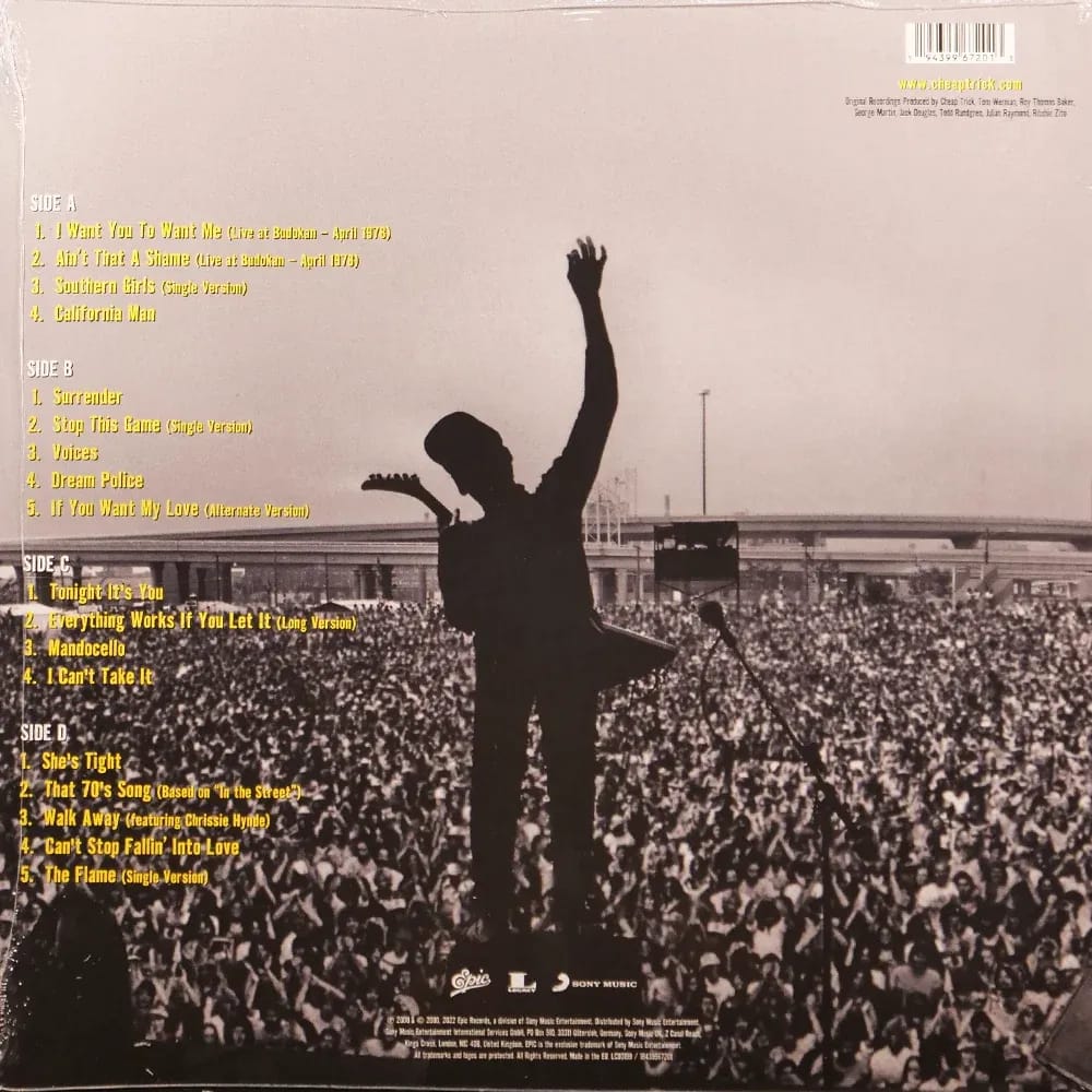 Cheap Trick - Authorized Greatest Hits (Vinilo Doble 2LP nuevo) - Variante - Vista alternativa en LEMM DJ Store