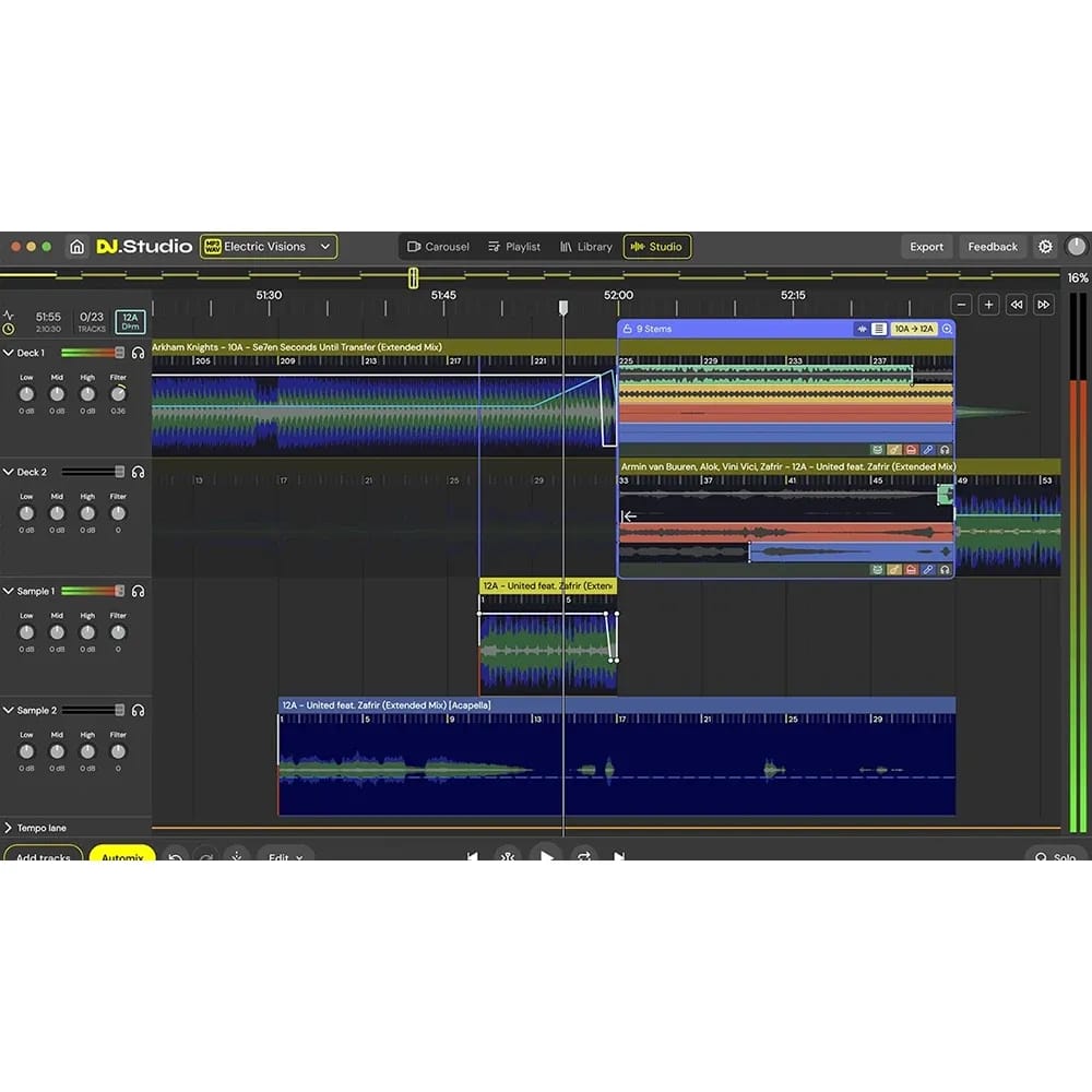 DJ.Studio Pro – Software DJ para Mezcla, Automix y Exportación a Ableton Live (Descarga Digital) - Variante - Vista alternati