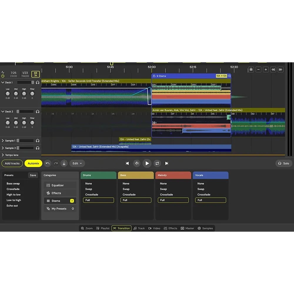 DJ.Studio Pro + Stems – Software DJ con Automix IA y Separación de Stems (Descarga Digital) - Variante en LEMM DJ Store