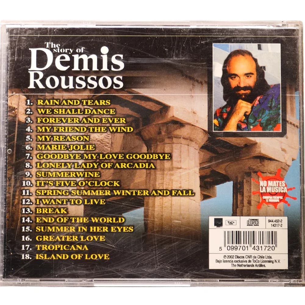 Demis Roussos – The Story of Demis Roussos (CD Álbum usado VG+)