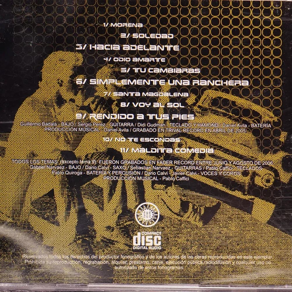 Due Due – 10 Años Después (CD Álbum usado VG+)