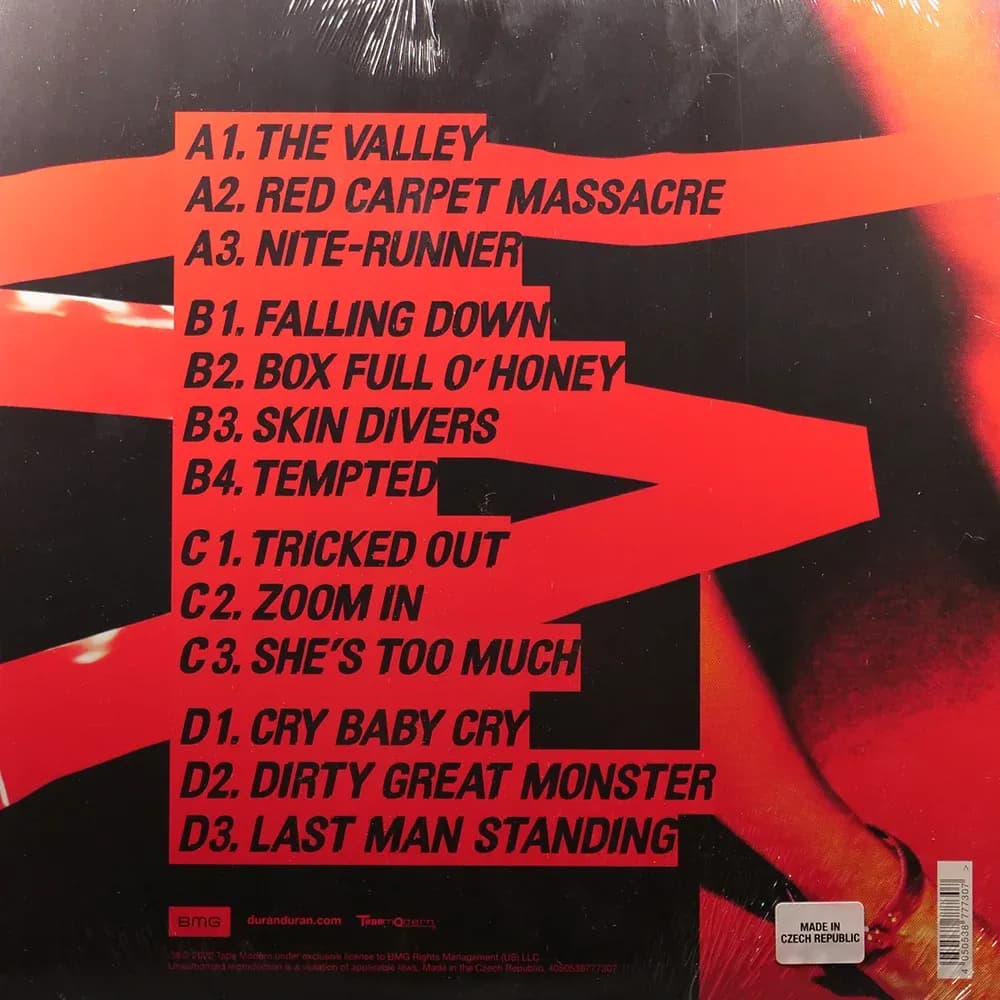 Duran Duran – Red Carpet Massacre (Vinilo 2LP Rojo)