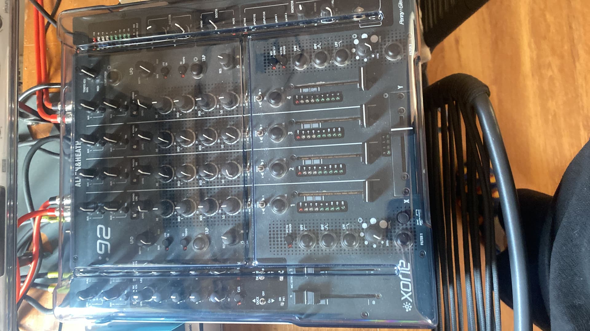 Decksaver – Tapa Protectora para Pioneer DJM-500/600/700/800 y Allen & Heath XONE-62/82 - Imagen 1